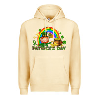 Pina Colada St. Patrick's Day Elf with elements Premium Hoodie - HowdyJamesFarm