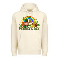 Sandshell St. Patrick's Day Elf with elements Premium Hoodie - HowdyJamesFarm