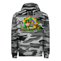 Slate Camo St. Patrick's Day Elf with elements Premium Hoodie - HowdyJamesFarm