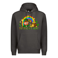 Smoke St. Patrick's Day Elf with elements Premium Hoodie - HowdyJamesFarm