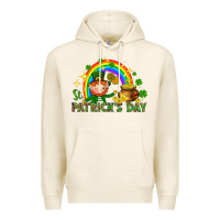 Tofu St. Patrick's Day Elf with elements Premium Hoodie - HowdyJamesFarm
