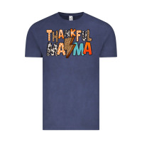 Vintage Denim Thankful Mama Vintage Tee - MaliasSmallBusiness