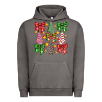 Pigment Tornado Christmas Cake Bow Urban Hoodie - CowhideDigitalArt