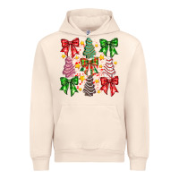 Sandshell Christmas Cake Bow Urban Hoodie - CowhideDigitalArt