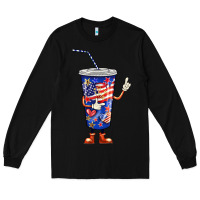 Black 4th of july coca Long Sleeve Tee - BarkalooDesign