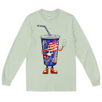 Matcha 4th of july coca Long Sleeve Tee - BarkalooDesign