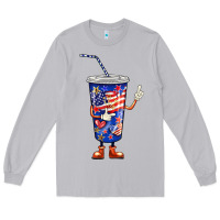Moon Dust 4th of july coca Long Sleeve Tee - BarkalooDesign