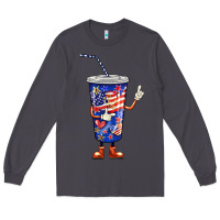 Smoke 4th of july coca Long Sleeve Tee - BarkalooDesign