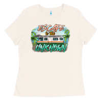 Bone escape to the unknown Ladies Tee - NancyCooperArtShop