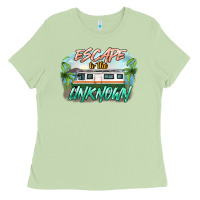 Matcha escape to the unknown Ladies Tee - NancyCooperArtShop