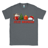 Charcoal Heather feliz navidad Classic Tee - MaliasSmallBusiness
