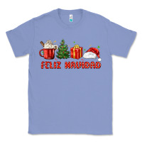 Colony Blue feliz navidad Classic Tee - MaliasSmallBusiness