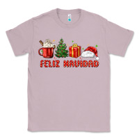 Lilac feliz navidad Classic Tee - MaliasSmallBusiness