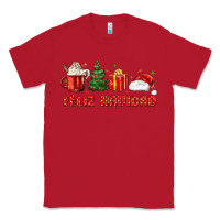 Red feliz navidad Classic Tee - MaliasSmallBusiness