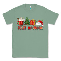 Sage feliz navidad Classic Tee - MaliasSmallBusiness