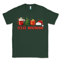 Sports Green feliz navidad Classic Tee - MaliasSmallBusiness