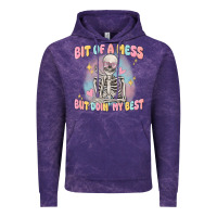 Cloud Purple bit of a mess but doing my best Vintage Hoodie - MaliasSmallBusiness