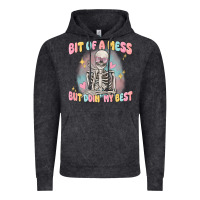 Vintage Black bit of a mess but doing my best Vintage Hoodie - MaliasSmallBusiness