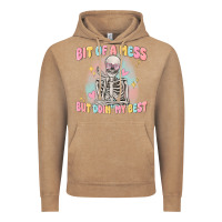 Vintage Coffee bit of a mess but doing my best Vintage Hoodie - MaliasSmallBusiness
