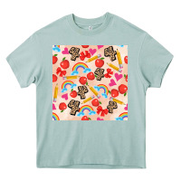 Arona back to school seamless pattern 4 (3600x3600) Heavy Core Tee - AdoDesignShop