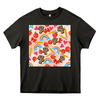 Asphalt back to school seamless pattern 4 (3600x3600) Heavy Core Tee - AdoDesignShop