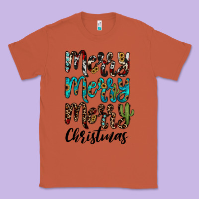 Merry Christmas Classic Tee Designed By Jahusdesignshop