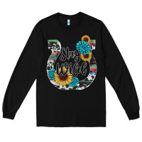 Black western stay wild horsesho Long Sleeve Tee - RanaPortraitStore
