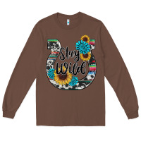 Chestnut western stay wild horsesho Long Sleeve Tee - RanaPortraitStore