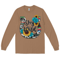 Toasted Coconut western stay wild horsesho Long Sleeve Tee - RanaPortraitStore