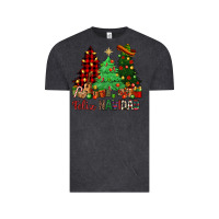 Vintage Black Feliz Navidad Vintage Tee - NancyCooperArtShop