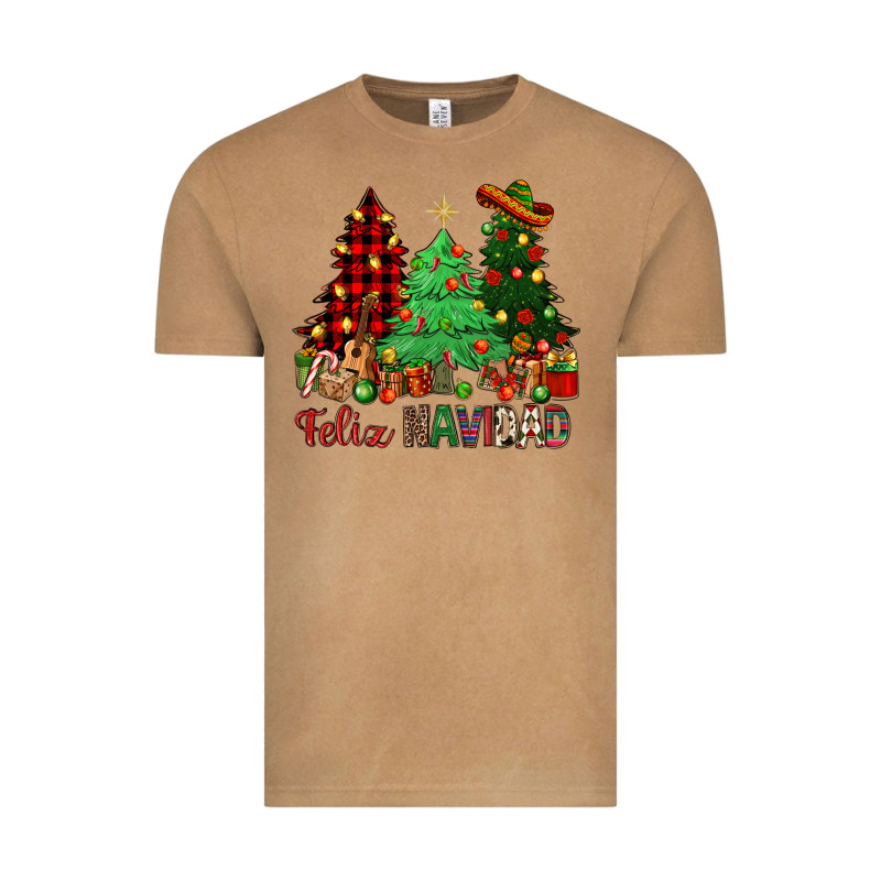 Feliz Navidad Vintage Tee by NancyCooperArtShop | Teevron