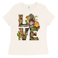 Love Camping Gnome Ladies Tee | Teevron