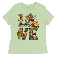 Matcha love camping gnome Ladies Tee - BarkalooDesign