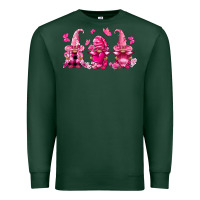 Sports Green breast cancer gnomies Premium Sweatshirt - FaDigitalArtStudio