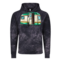 Cloud Black caravan Vintage Hoodie - MaliasSmallBusiness