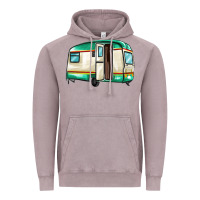 Vintage Zinc caravan Vintage Hoodie - MaliasSmallBusiness