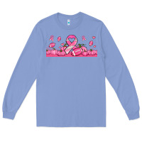 Colony Blue breast cancer american football Long Sleeve Tee - Jasminsmagicworld