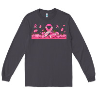 Smoke breast cancer american football Long Sleeve Tee - Jasminsmagicworld