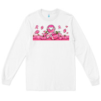 White breast cancer american football Long Sleeve Tee - Jasminsmagicworld