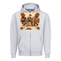 Heather Grey melanin Zipper Hoodie - CowGirlArtShop
