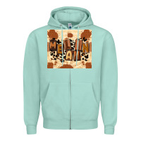 Seafoam melanin Zipper Hoodie - CowGirlArtShop