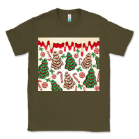 Army Green christmas tree cakes Classic Tee - MaliasSmallBusiness