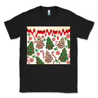 Black christmas tree cakes Classic Tee - MaliasSmallBusiness