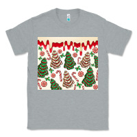 Heather Grey christmas tree cakes Classic Tee - MaliasSmallBusiness