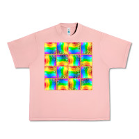 Salmon Pride lgbtq flag and leopard with glitter seamless Urban Heavy Tee - BundleAndBundleShop