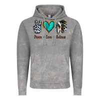 Cloud Rock Peace Love Indians Vintage Hoodie - Jasminsmagicworld