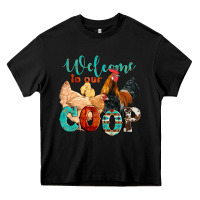 Black welcome to our coop Heavy Core Tee - Artiststas