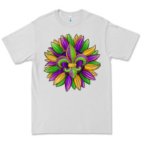 Dove Grey mardi gras carnival sunflower Premium Tee - Jasminsmagicworld