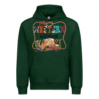 Forest Green My Western Watching Blanket Urban Hoodie - CowhideDigitalArt