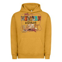 Pigment Peanut Butter My Western Watching Blanket Urban Hoodie - CowhideDigitalArt